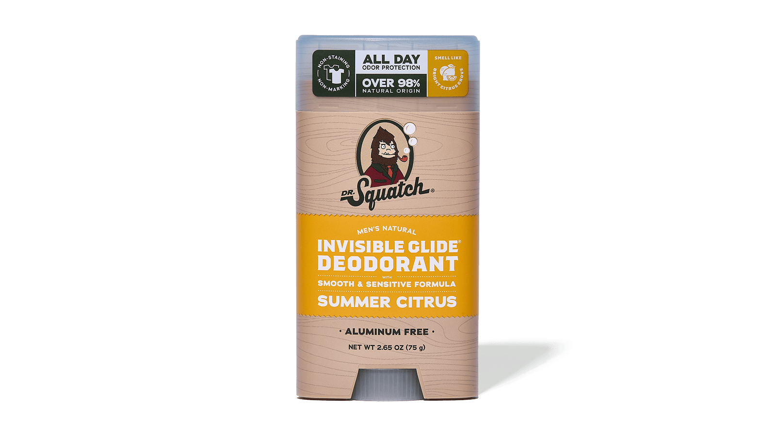 Summer Citrus Invisible Glide Deodorant - Daily Pack