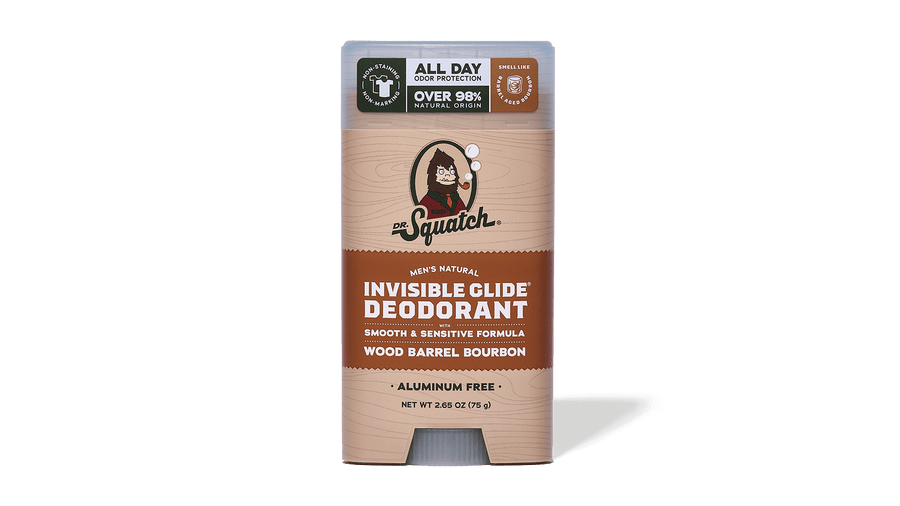Wood Barrel Bourbon Invisible Glide Deodorant - Classic Blend