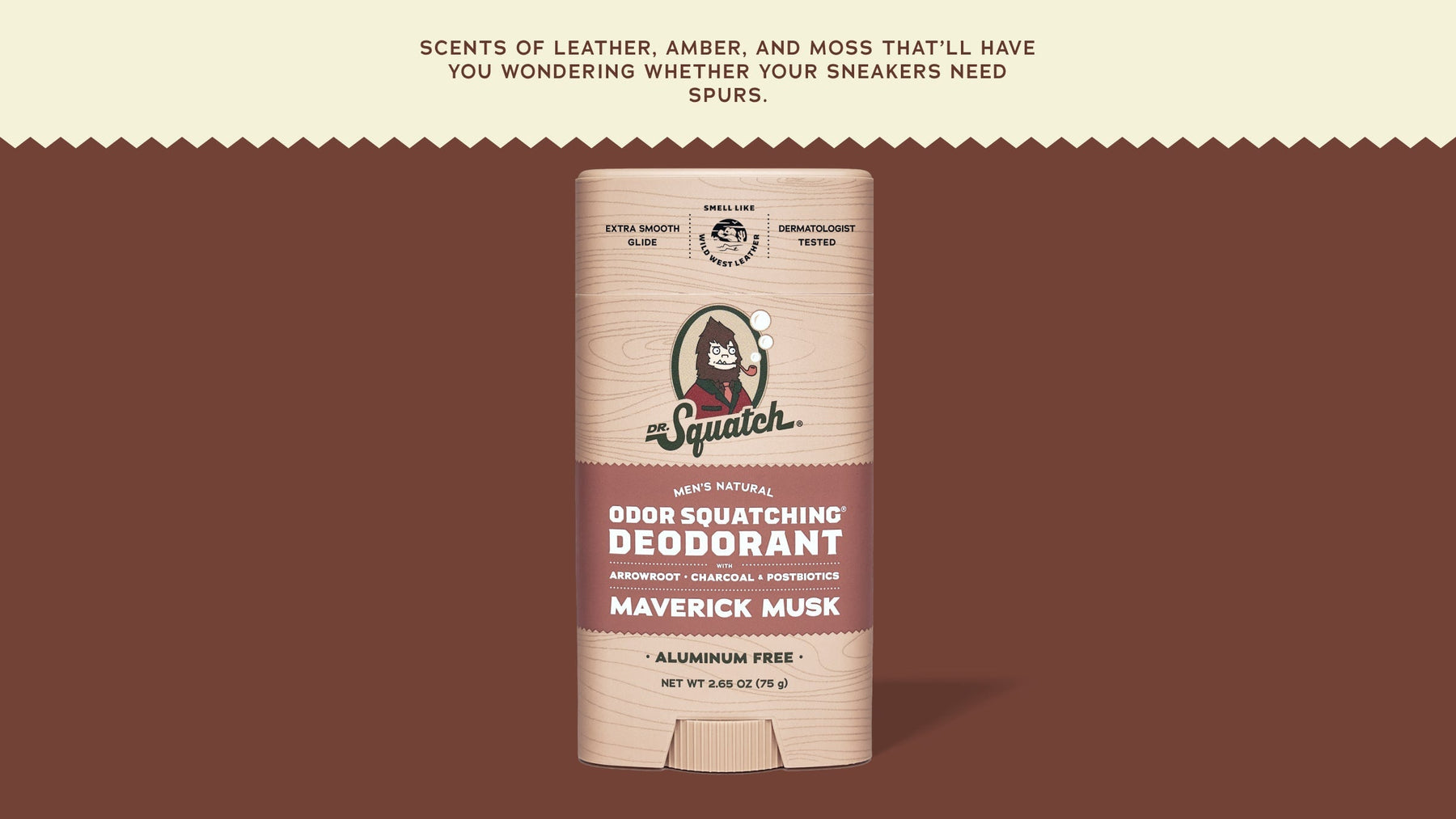 Maverick Musk Deodorant - Easy Clean Carry